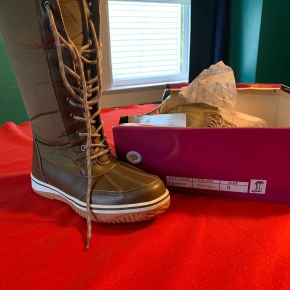 Boots with faux fur - Picture 1 of 3